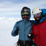 Felipe González y Matías Prieto en la cumbre del Cerro ACGM